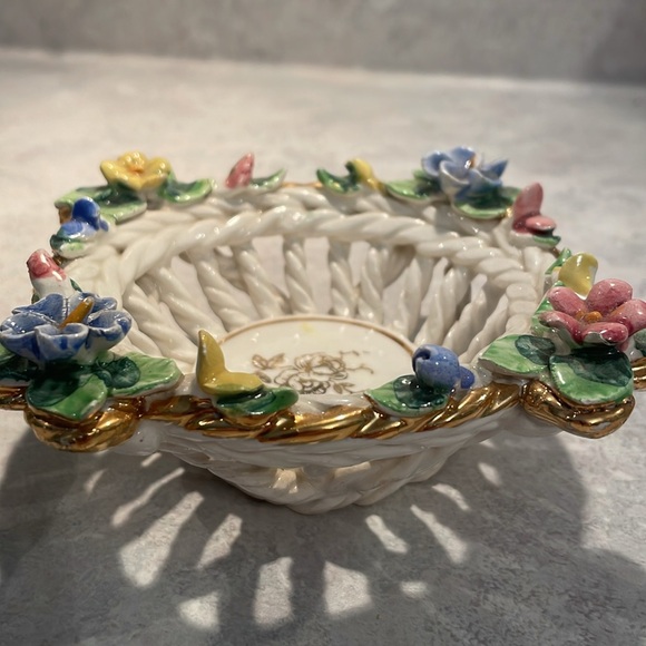 Vintage Capodimonte bowl - Picture 3 of 6